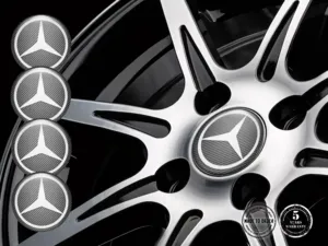 Mercedes Radembleme Version Premium Label Design